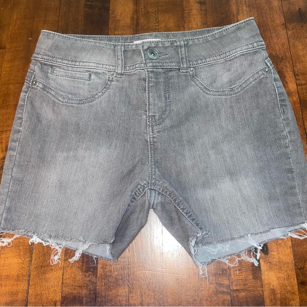 Candie's Gray Jean Shorts for Women